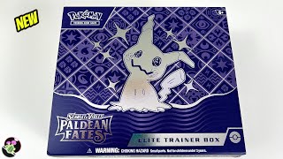 &quot;NEW&quot; Opening Pokemon Paldean Fates Elite Trainer Box