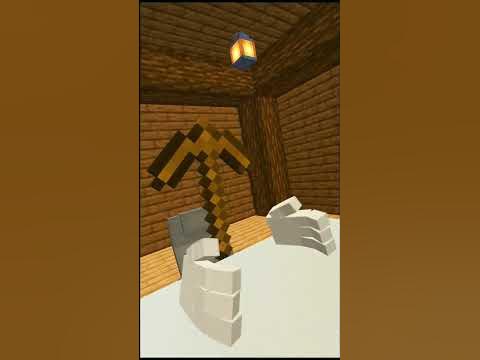 Деревянная кирка после добычи 3 булыжников😭 #subscribe - YouTube