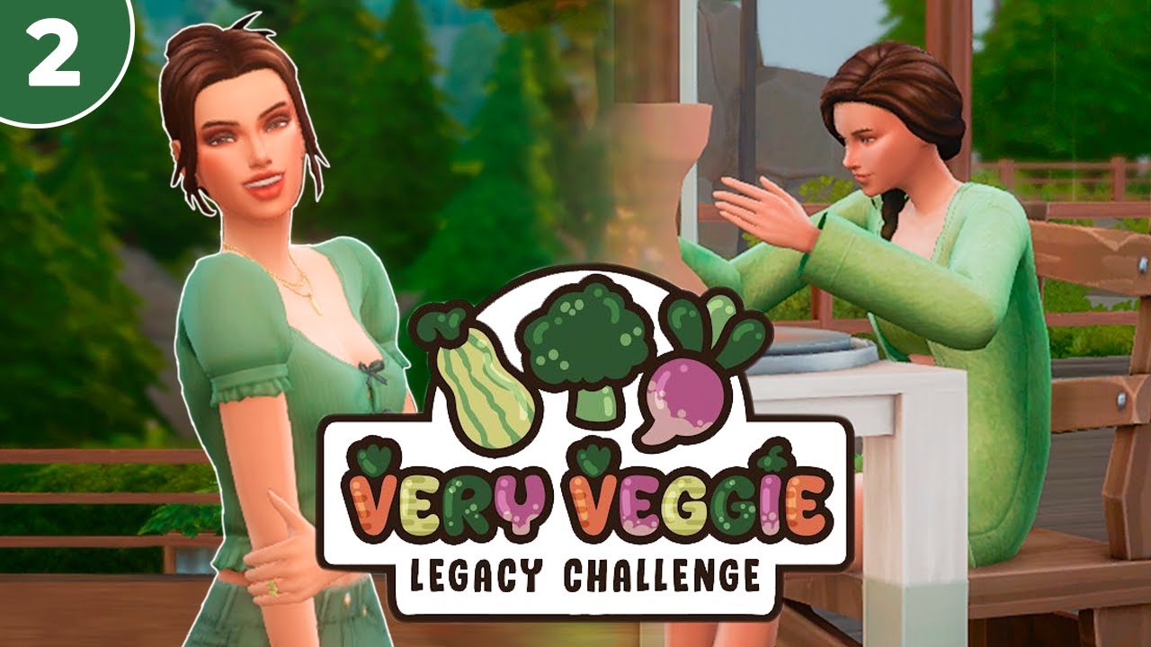 НЕУДАЧНЫЕ ПРОДАЖИ И БИЗНЕС В ОЧЕНЬ ОВОЩНОМ ЧЕЛЛЕНДЖЕ 🥦 | Very Veggie Legacy #2 | The Sims 4