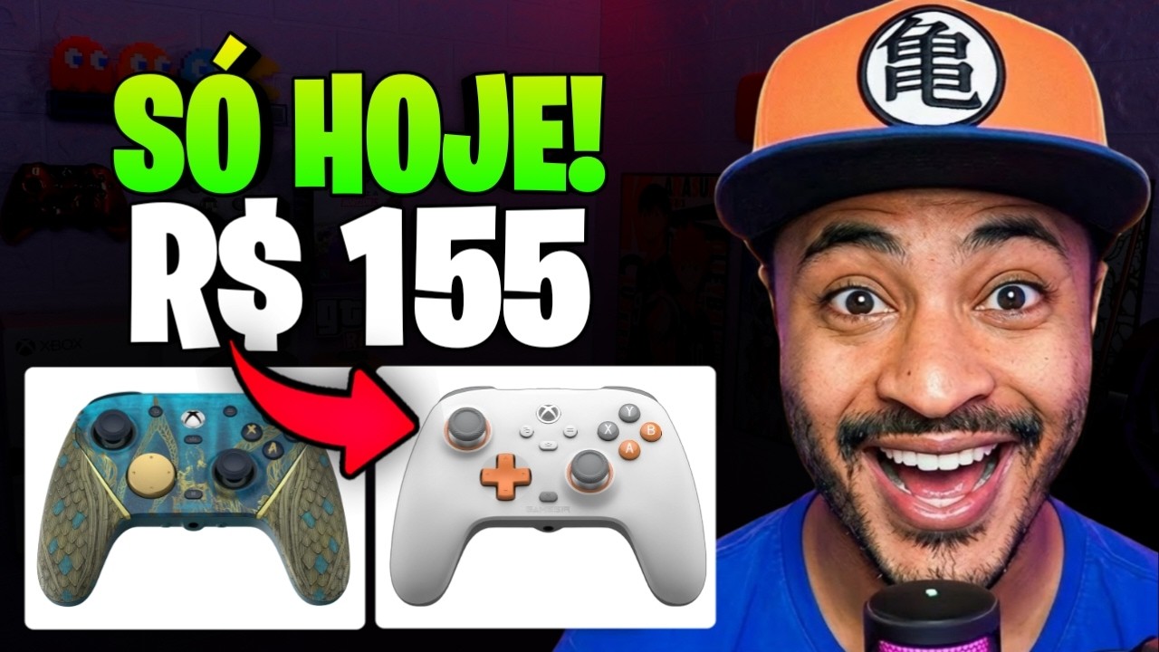 OS MELHORES CONTROLES PARA XBOX ABAIXO DE 200 SÓ HOJE!