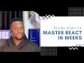 A study guide to help you master ReactJs in 5weeks