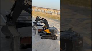rc excavator is working #rc #excavator #tractor #rccars #shorts
