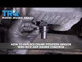 How To Replace Crank Position Sensor 2005-10 Jeep Grand Cherokee