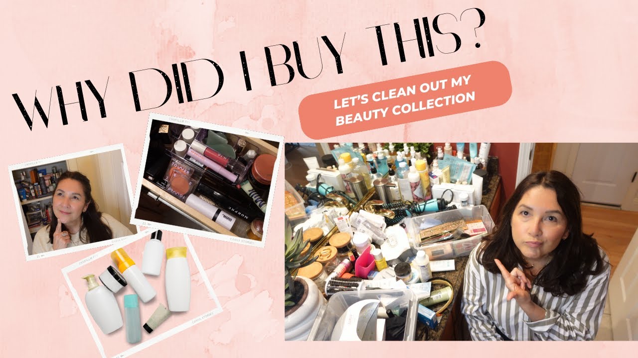 Cleaning Out My Beauty Products – We need to Talk! - YouTube