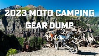 2023 Dual Sport Motorcycle Camping Gear List With Seek Outside's Owen