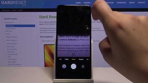 How to Activate Camera Timer in POCO X3 – Delay Taking Photo