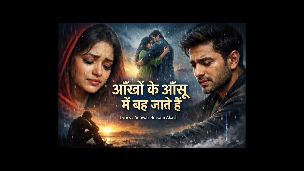 आँखों के आँसू में बह जाते हैं