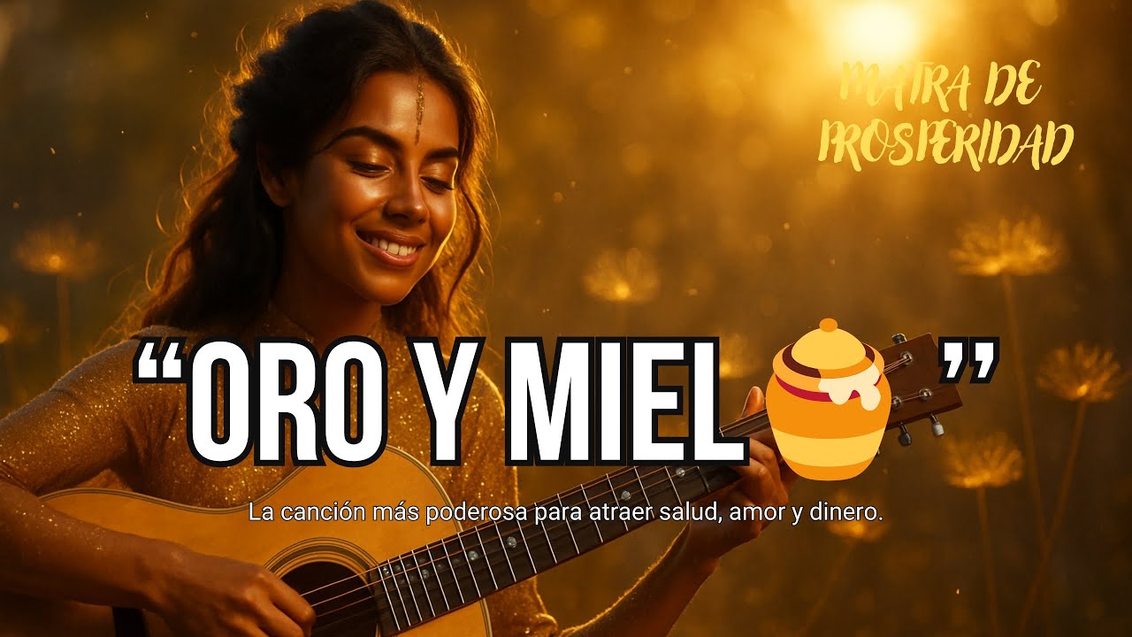 🌟ORO Y MIEL - Mantra de prosperidad para activar la abundancia ...