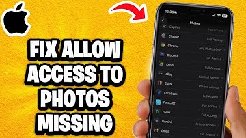 How to Fix Allow Access to Photos Missing on iPhone - Fastest Guide