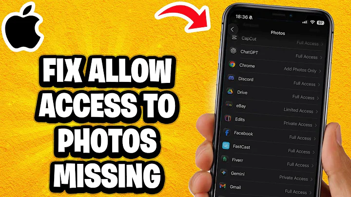 How to Fix Allow Access to Photos Missing on iPhone - Fastest Guide