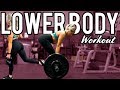 FULL LOWER BODY WORKOUT | Glutes, Quads, Hamstrings, and Calves!!