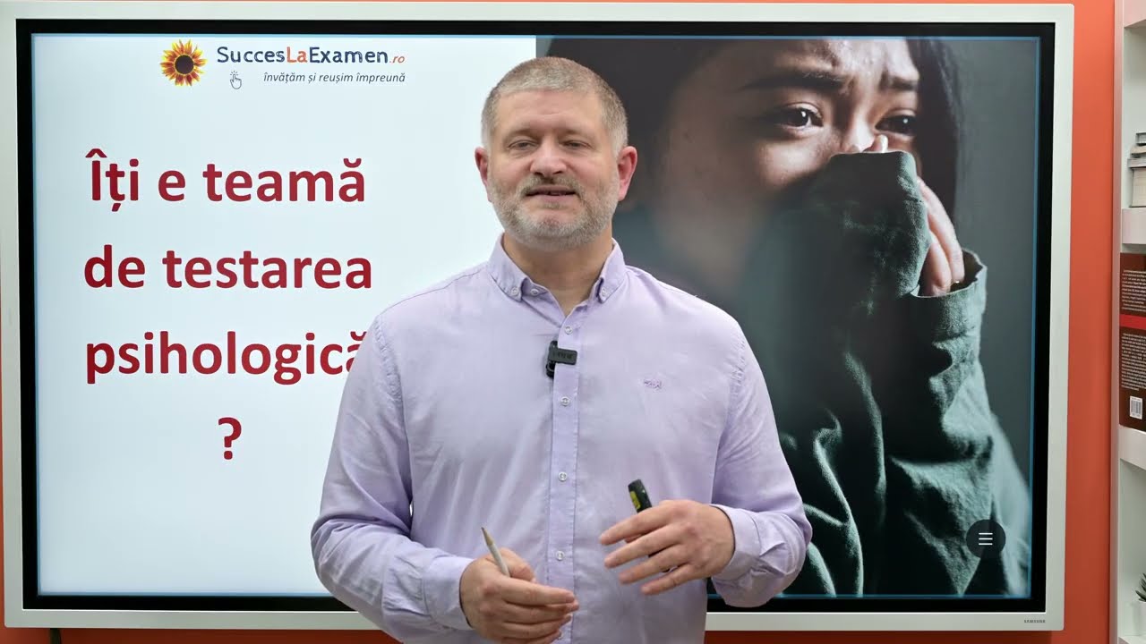 Iti e teama de testarea psihologica? Pregătire proba psihologică MAI (Poliție, Jandarmi) ANP, MApN