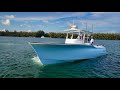 Valentino 35 Hull #1 is a Show Stopper ! ( Sea Trial SoFla Boat Show)