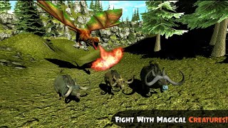 Flying Dragon Simulator Games Android Gameplay #1 screenshot 1