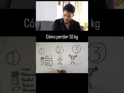 Cómo bajar la barriga y perder 10 kg