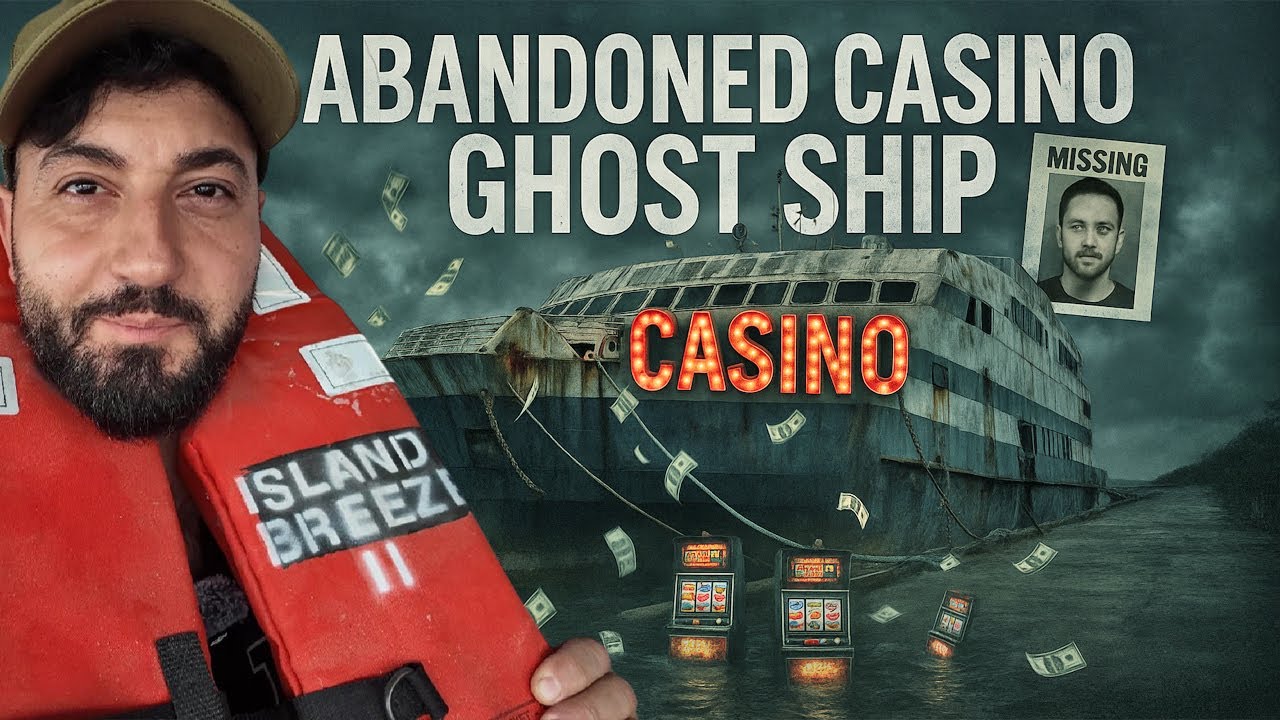 КЕМПИНГ НА ЗАБРОШЕННОМ КОРАБЛЕ-КАЗИНО В МОРЕ (ОСТАЛО ХРАНИЛИЩЕ С ДЕНЕГАМИ)