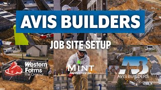 Western Forms, Inc. - Job Site Setup with New Contractor Avis Builders