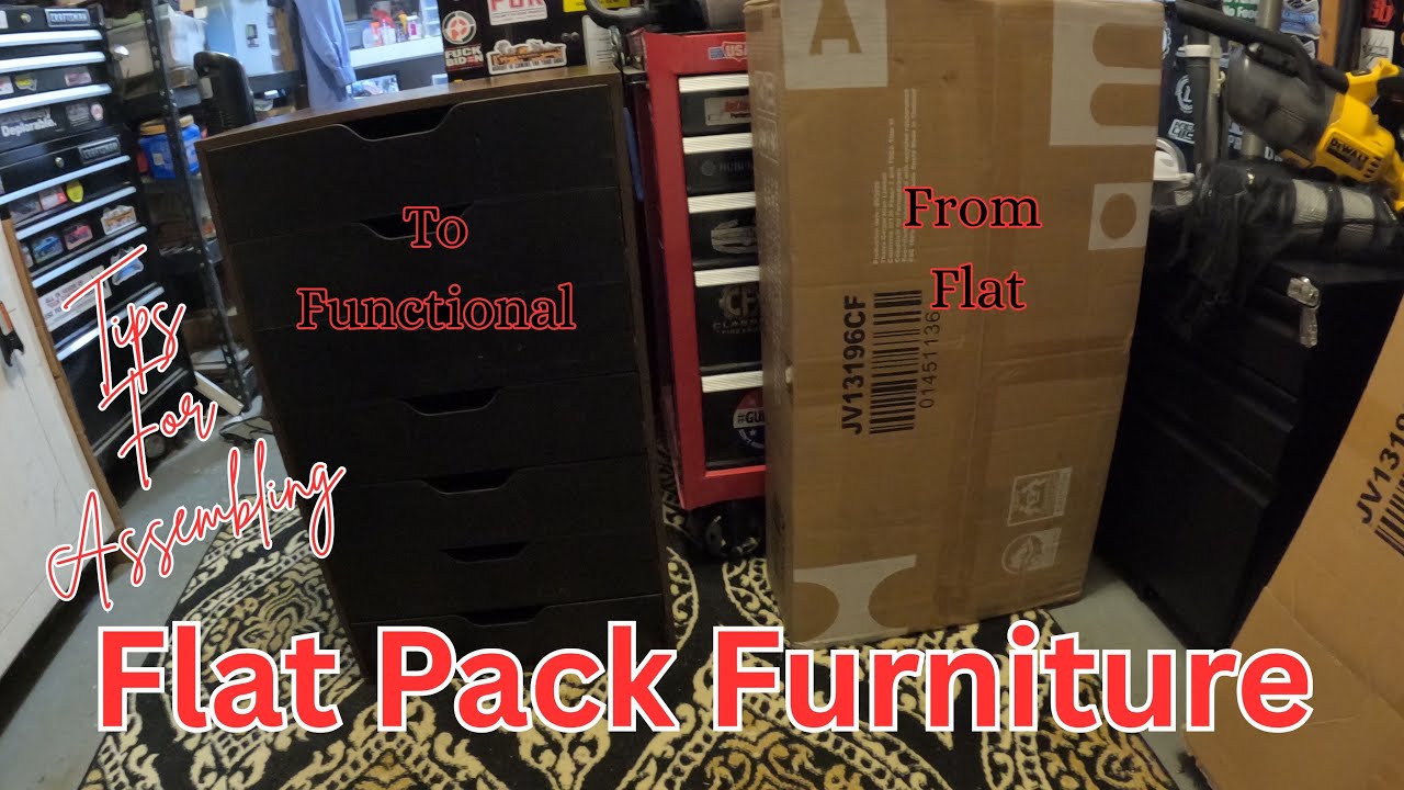 Современная мебель в разобранном виде — несколько советов по сборке.