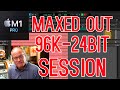 M1Pro Recording at 96K in Protools