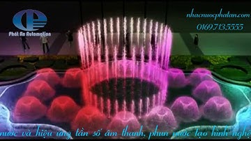 Nhạc nước đài trung tâm tạo hình nghệ thuật