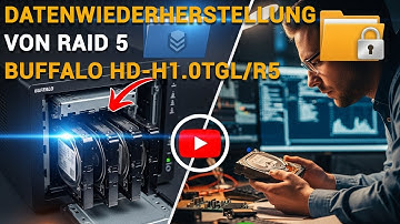 Wie man Daten von einem defekten Buffalo NAS HD-H1.0TGLR5-RAID-Array wiederherstellt