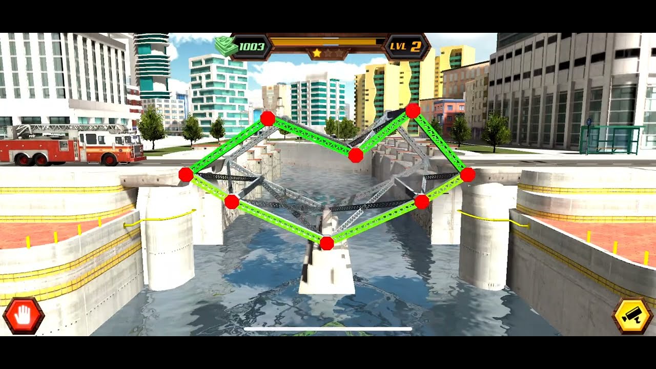 Bridge Construction Simulator Gameplay Walkthrough Ep#1