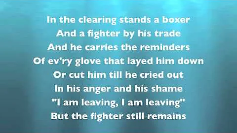 Simon & Garfunkel - The Boxer (with lyrics)