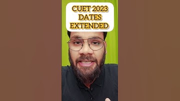 CUET 2023 BIG UPDATE 🔥🔥 EXAM DATES EXTENDED 🔥🔥NEW DATES RELEASED 🔥🔥|Varun Goel #cuet2023 #cuetupdate