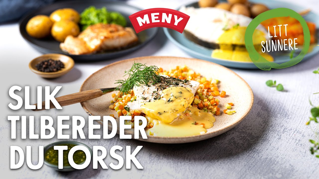 Slik tilbereder du torsk