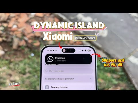 How to set up Xiaomi Dynamic Island to be permanent & support more apps🔥