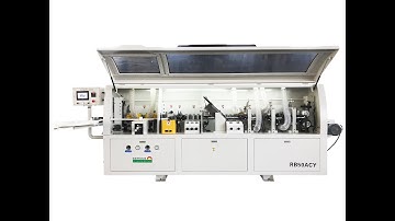 RB 50ACY testing-7 functions auto edgebander,30mm thick panel 17 .9 .28