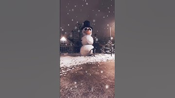 Giant evil snowman☃️😈😱
