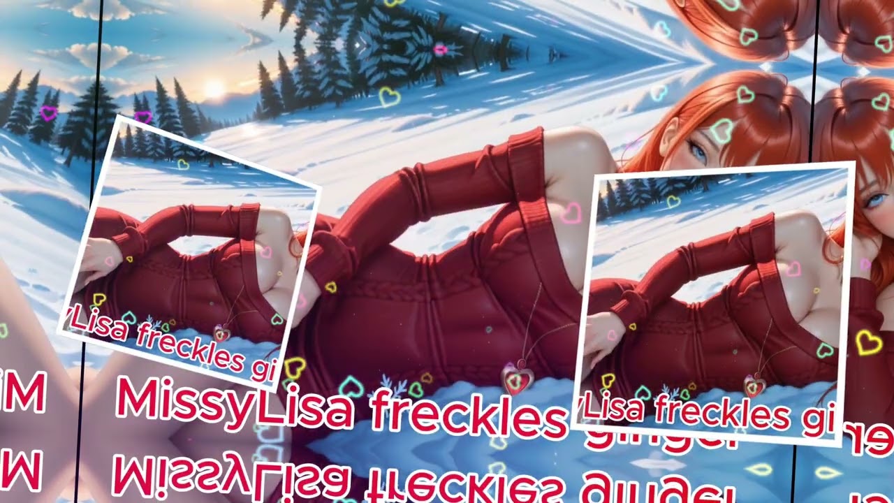 Anime Girl Huruka Relaxing in a Red Dress | Aesthetic Anime Art