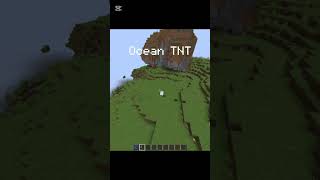 NEW Ocean TNT | Minecraft TNT  Experiment 1.20.1(mod) #shorts #minecraft