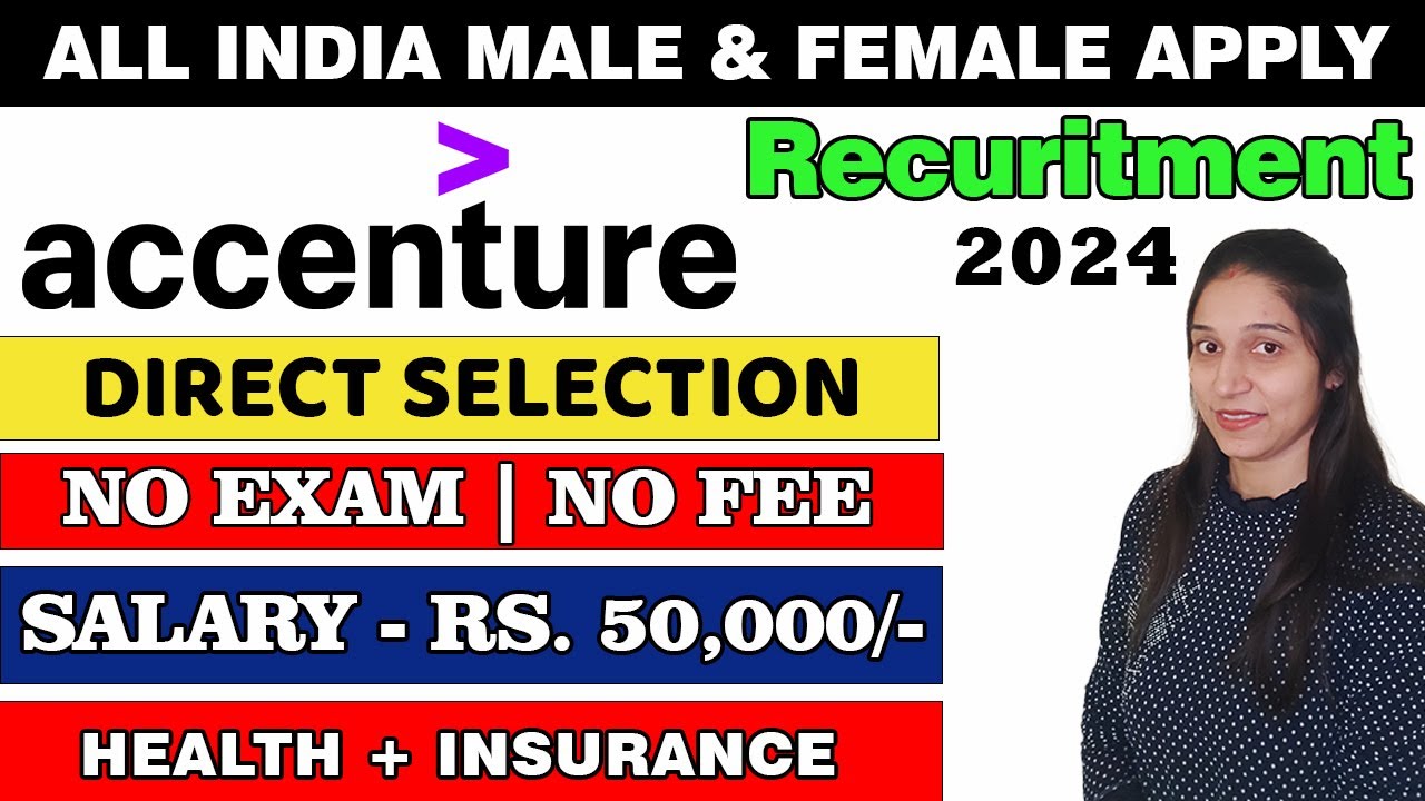 Accenture Bulk Hiring 2024 | OnSpot Test | Accenture Job For Freshers ...