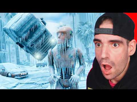 EXTREME AND REALISTIC ICE STORM ⚡ | BeamNG.drive