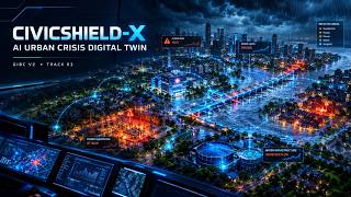 CivicShield-X | AI Urban Crisis Digital Twin & Response Intelligence