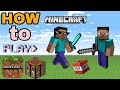 HOW TO PLAY MINECRAFT || TUTORIAL || #1