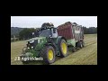 Silage 2020. Donal Murphy's wagons in action