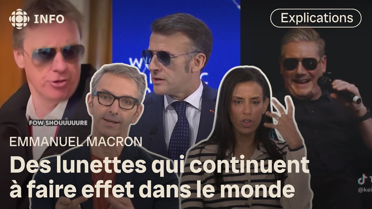 « For sure » : le style d’Emmanuel Macron à Davos fait encore l’objet de mèmes | Première ligne