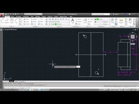 AutoCAD 2012 Introduction Training-0601 Rectangles
