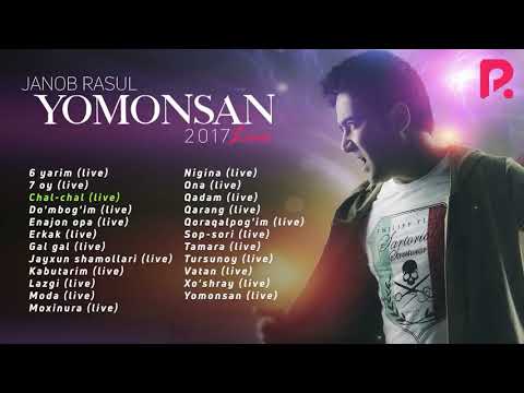 Janob Rasul - Yomonsan nomli jonli ijro albom dasturi 2017