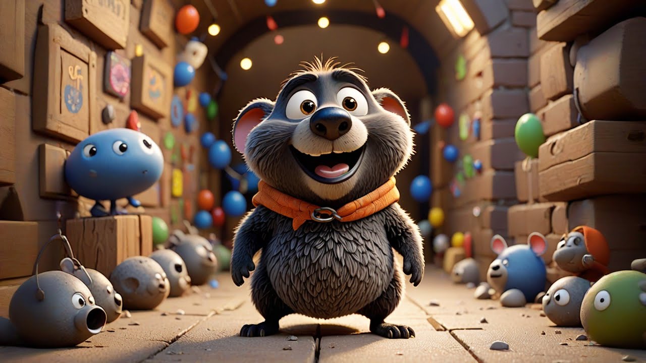 Max the Mole Finds a Tunnel | Discovery & Nature Song for Kids | Nursery Rhymes and Baby Learning