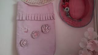 Fiori Di Stoffa Per La Borsa