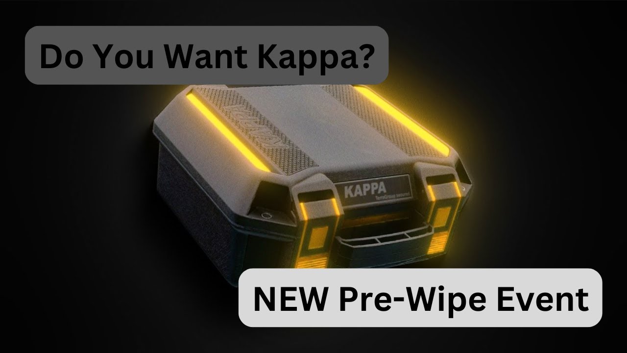 NEW Kappa Quest Escape from Tarkov - Dark Times - Pre-Wipe Event - YouTube