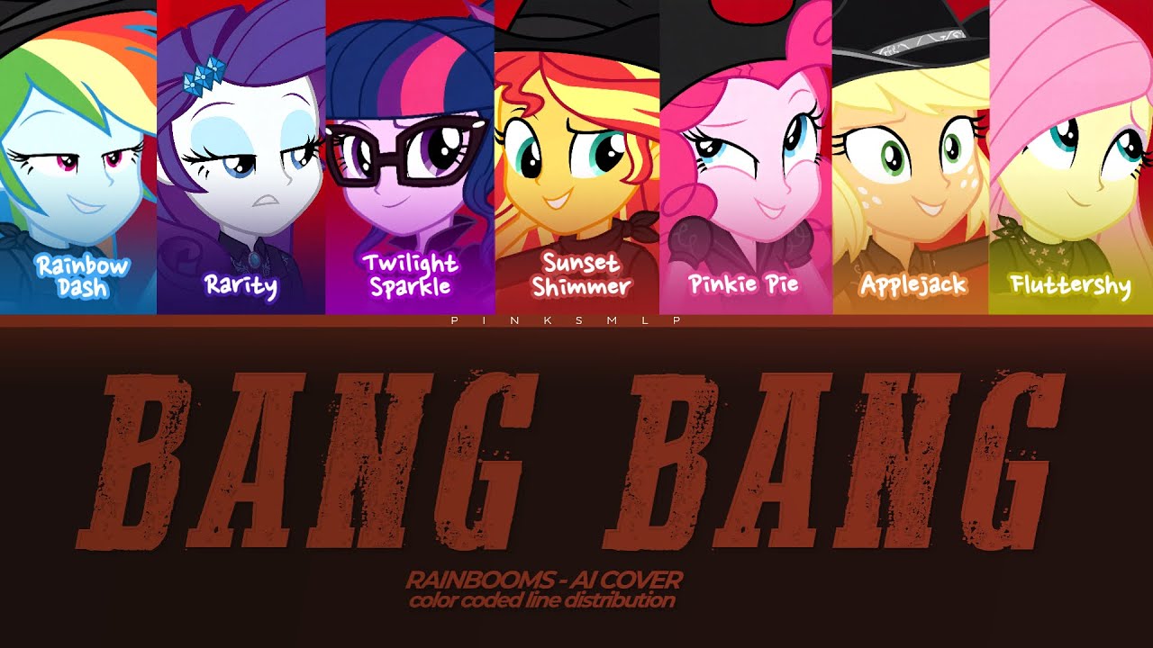 MLP EG: The RAINBOOMS - “BANG BANG” by IVE | AI COVER