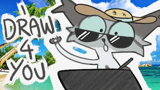 Live Commission Stream! Order a live doodle SUMMER EDITION