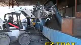 EZ TRAX Conveyors Feeding Galaxy2R Two Ram Balers