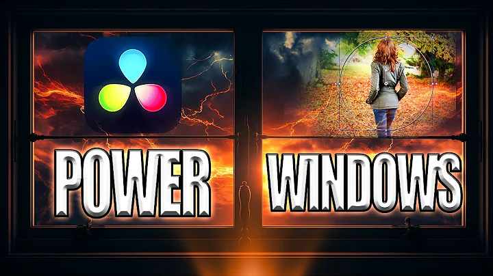 Power Windows and Tracking Power Windows in Davinci Resolve