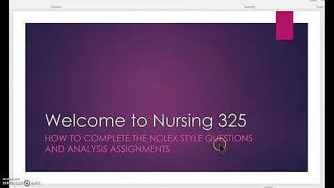 How to complete NCLEX Style Question and Analysis ...